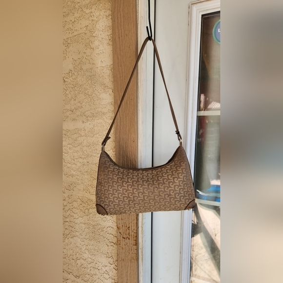 Vintage 70s PIERRE CARDIN‎ Monogram HOBO Shoulder Bag - Picture 1 of 12